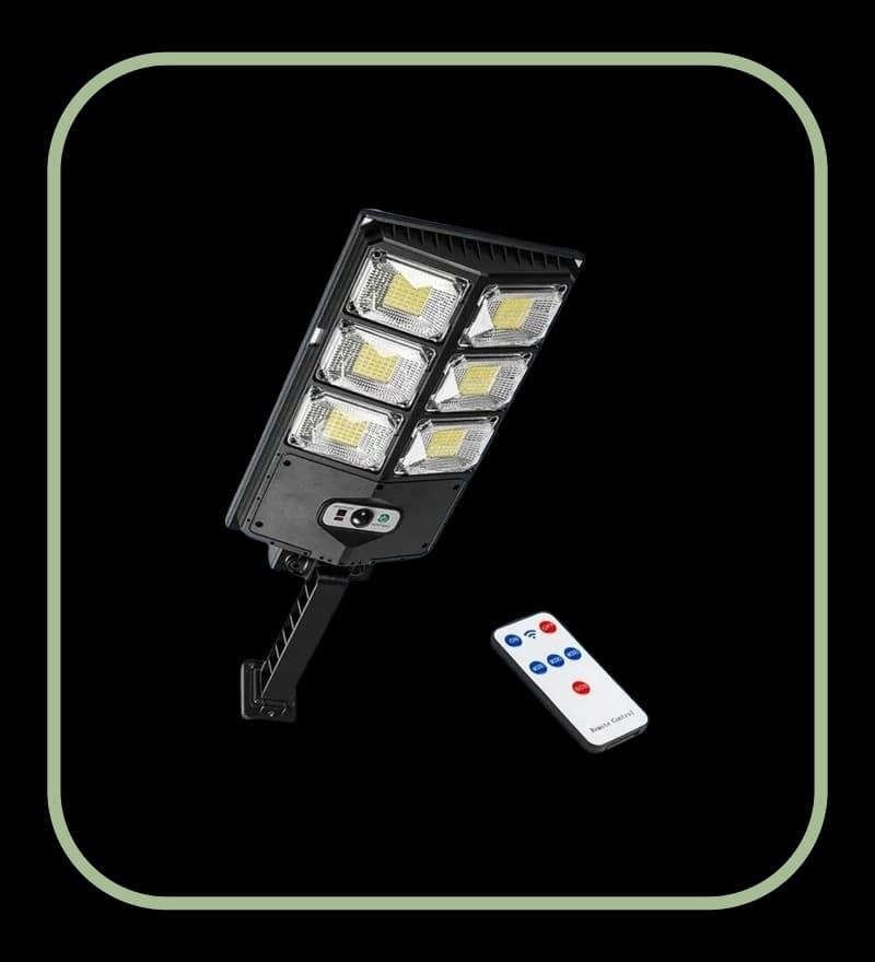 چراغ خیابانی خورشیدی ۶ لنز مدل W789B-3