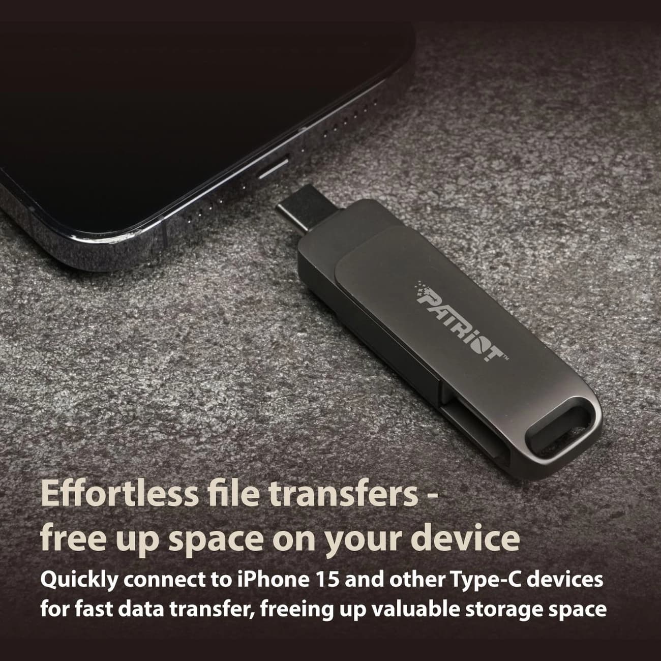 فلش مموری دو طرفه پاتریوت مدل Rage R550 ظرفیت 64 گیگابایت USB3.2 — تصویر ۸