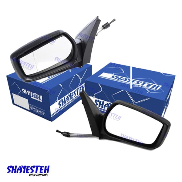 آینه دستی پژو 405 طرح جدید برند SHAYESTEH بدون لرزش شرکتی