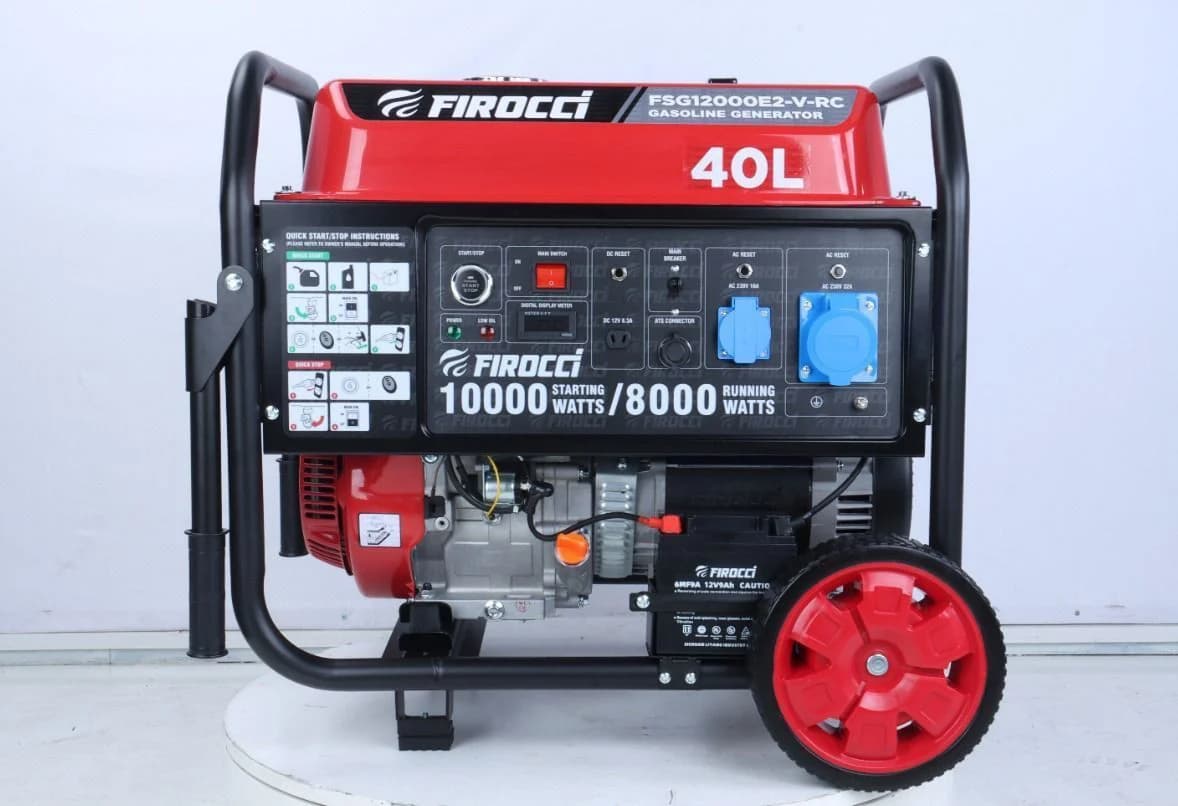 موتور برق 10 کیلو وات فیروکسی ریموت دار مدل FSG12000E2-V-RC — تصویر ۴