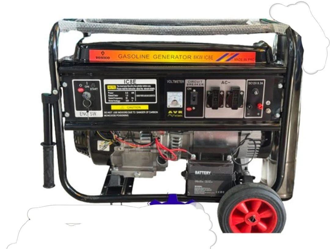 موتور برق بنزینی 8 کیلو وات ونیکو مدل VONICO IC8E