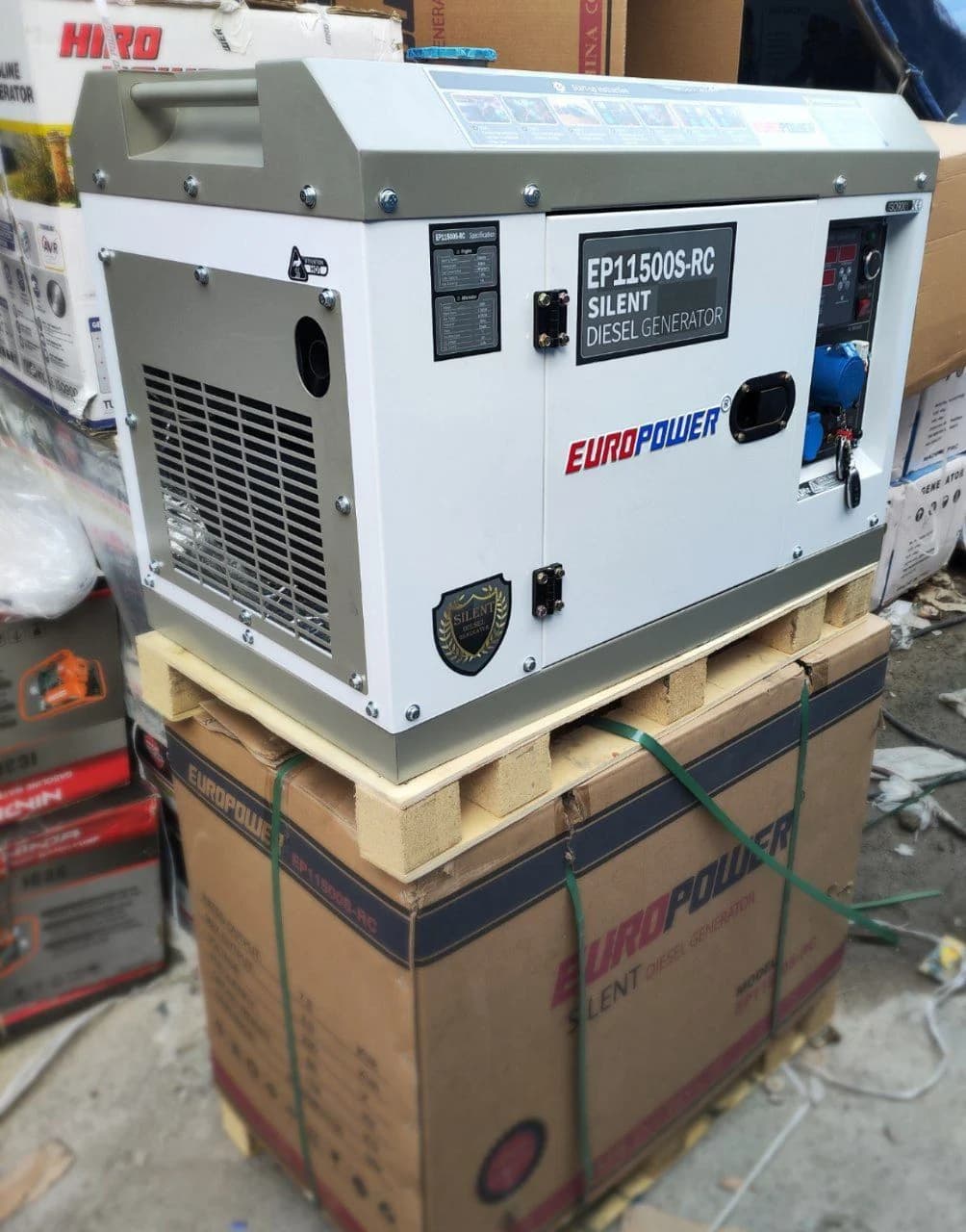 موتور برق 8 کیلووات سایلنت ایرو پاور EP11500S-RS — تصویر ۲