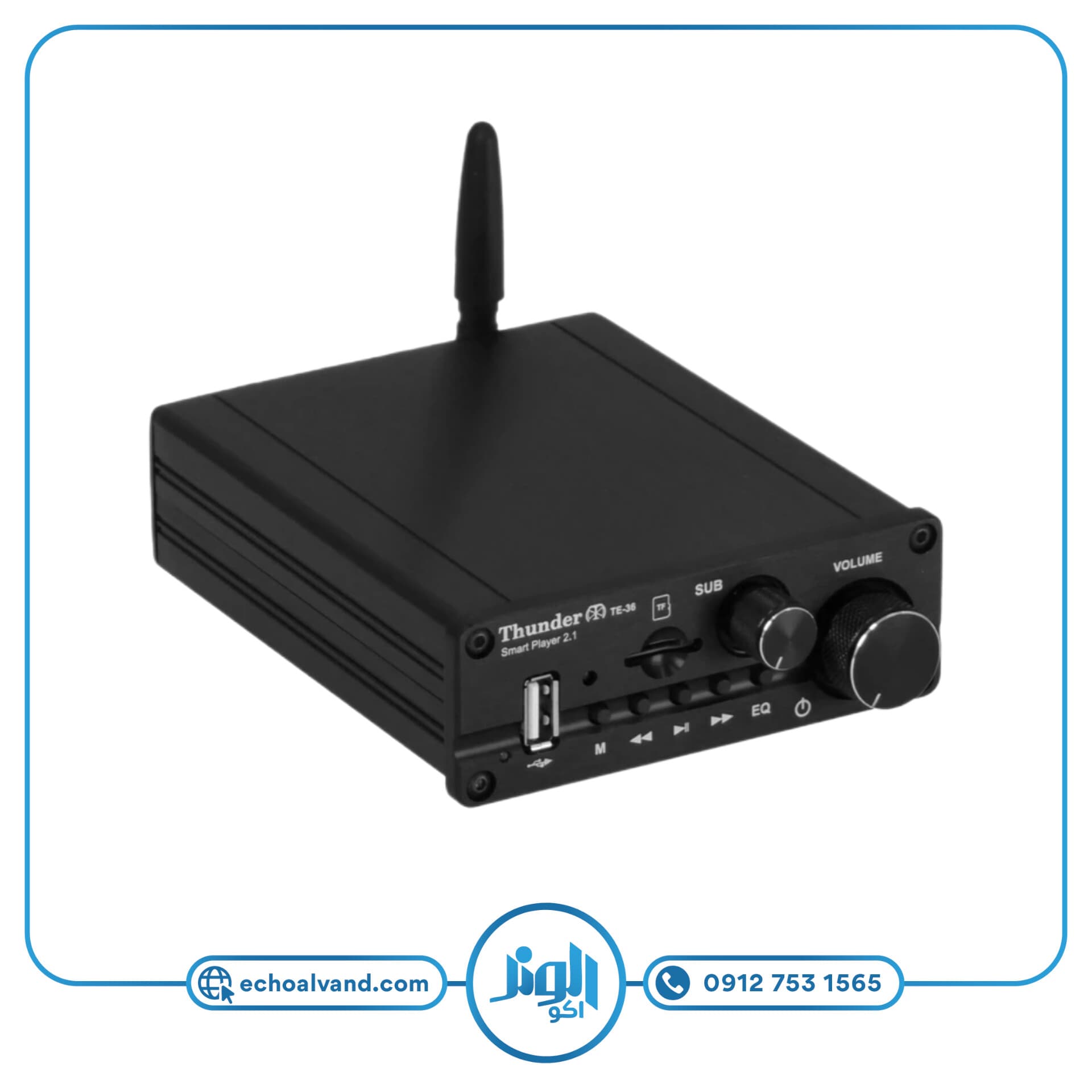 مینی آمپلی فایر تندر مدل Thunder TE-36 — تصویر ۲