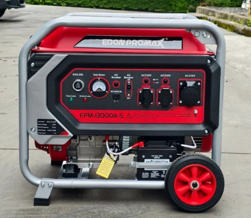 موتور برق بنزینی تک‌فاز EDON مدل EPM-13000A-S PROMAX