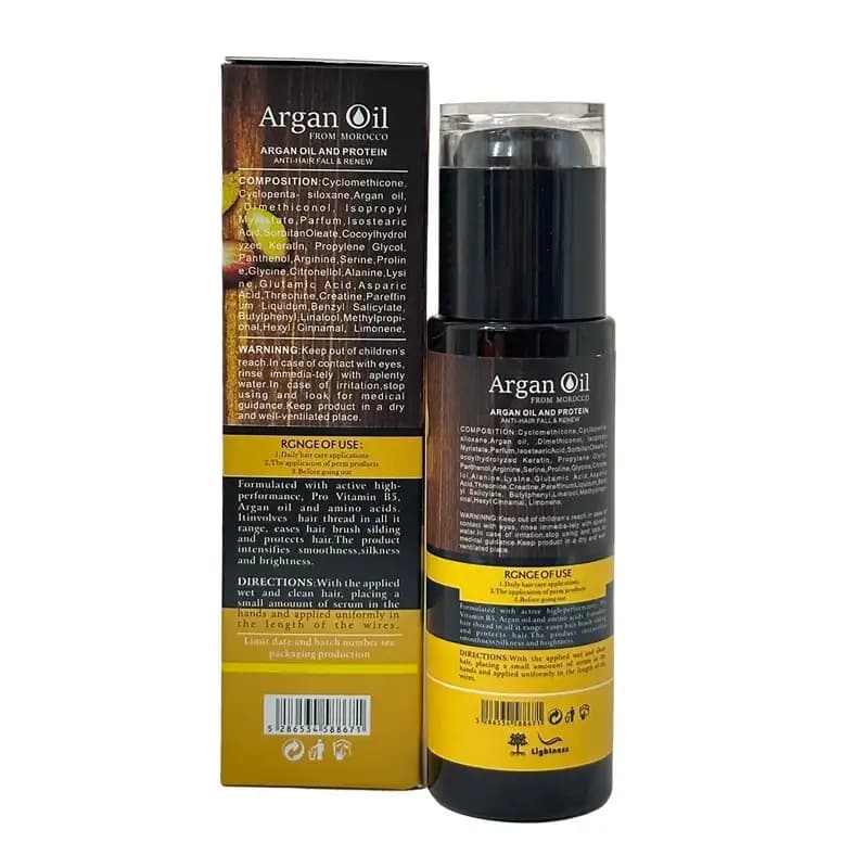 روغن مو لایتنس مدل آرگان حجم 100 میلی لیتر — تصویر ۲