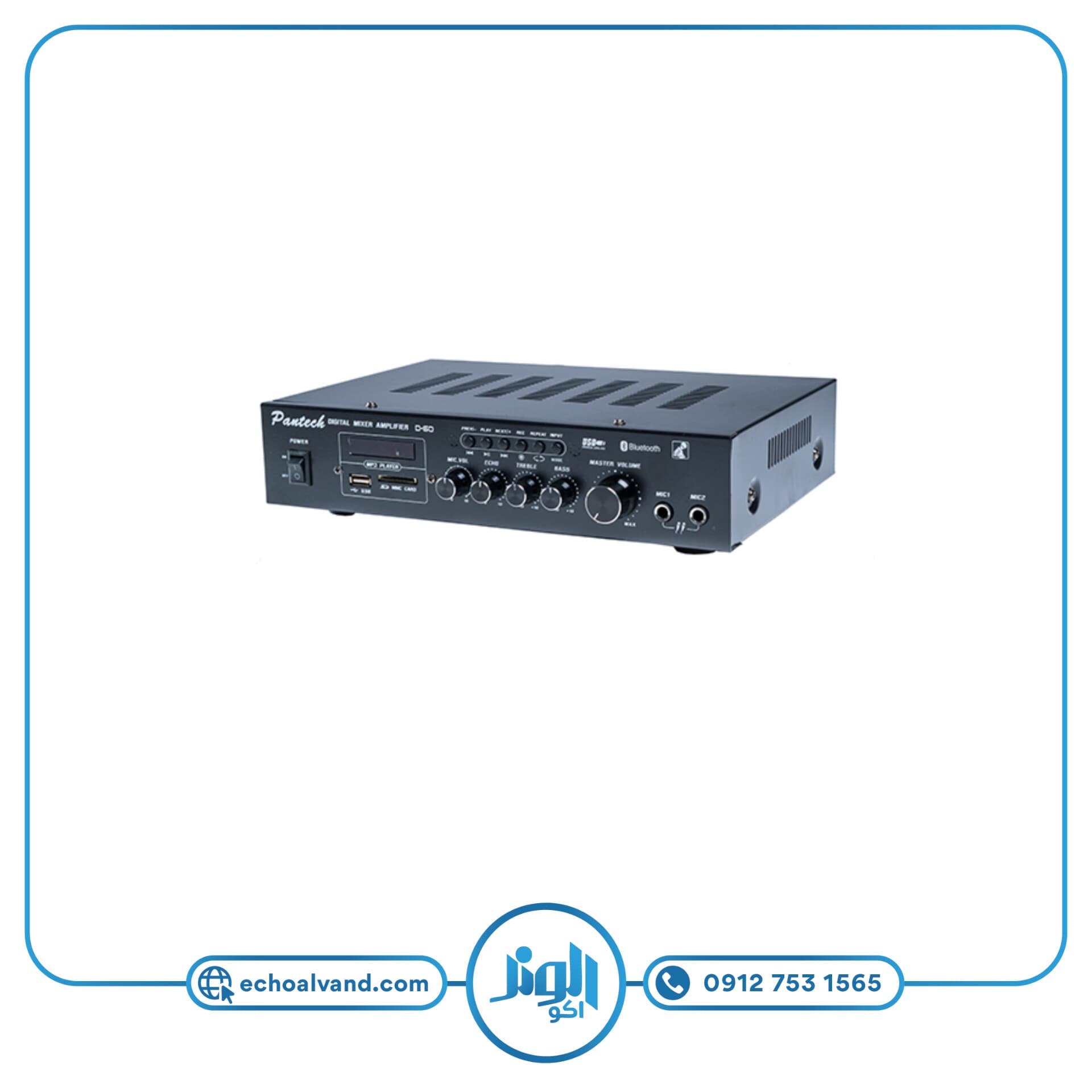 آمپلی فایر اهمی ولتی پنتک PANTECH-D60