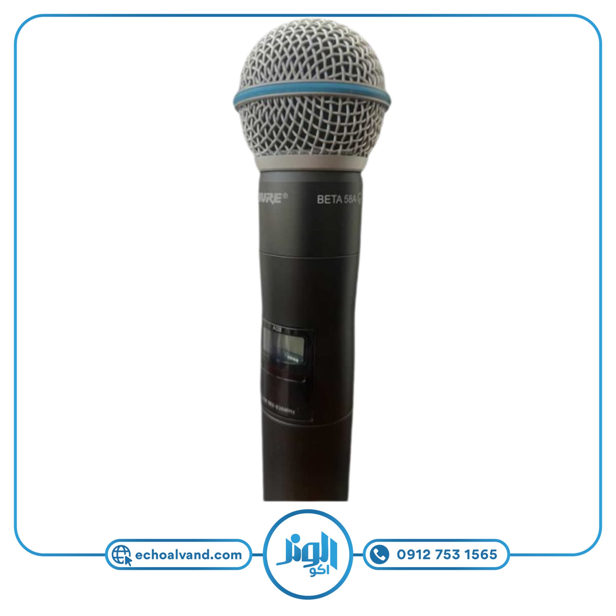 میکروفن بیسیم شور مدل SHURE-AD4G Beta 58 — تصویر ۱۱