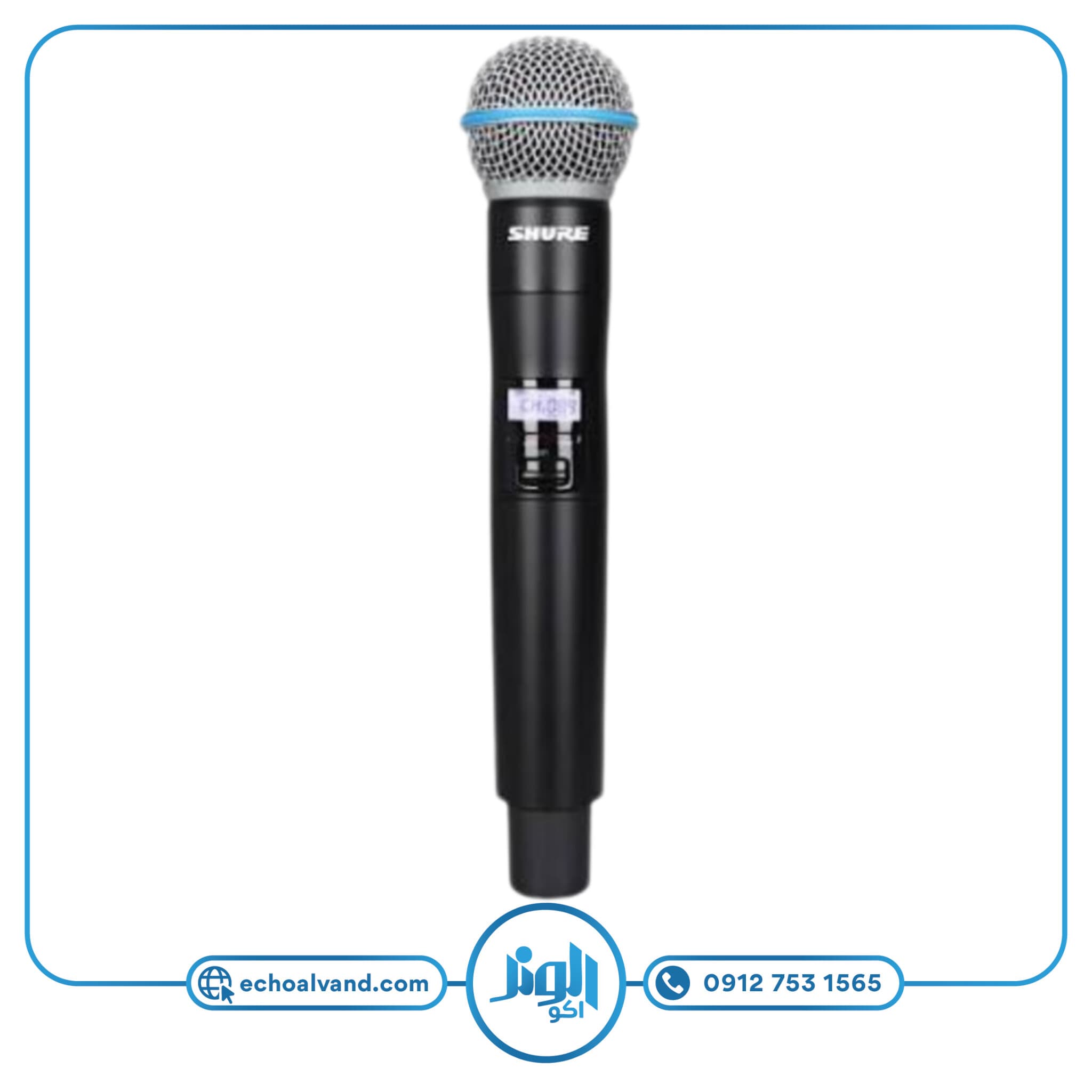 میکروفن بیسیم شور مدل SHURE-AD4G Beta 58 — تصویر ۴