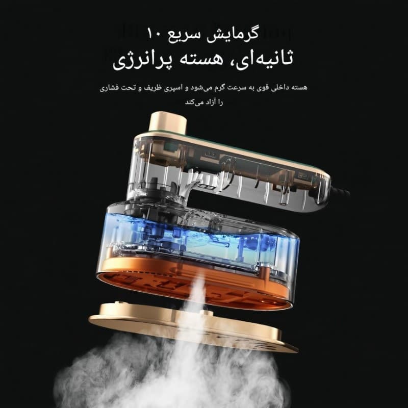 اتو بخار دستی مسافرتی P606 — تصویر ۶