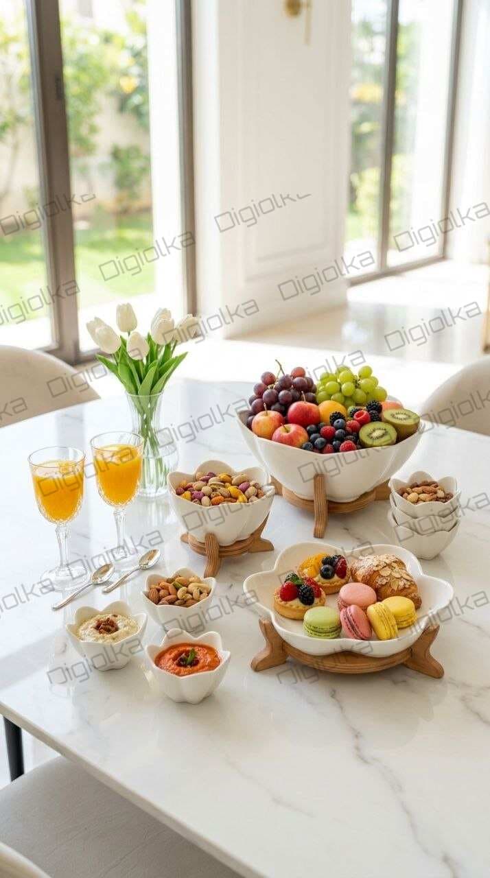 سرویس پذیرایی لاله کارولین — تصویر ۶