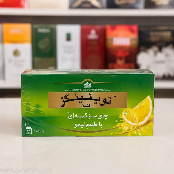 چای سبز توینینگز با طعم لیمو — تصویر ۱۲
