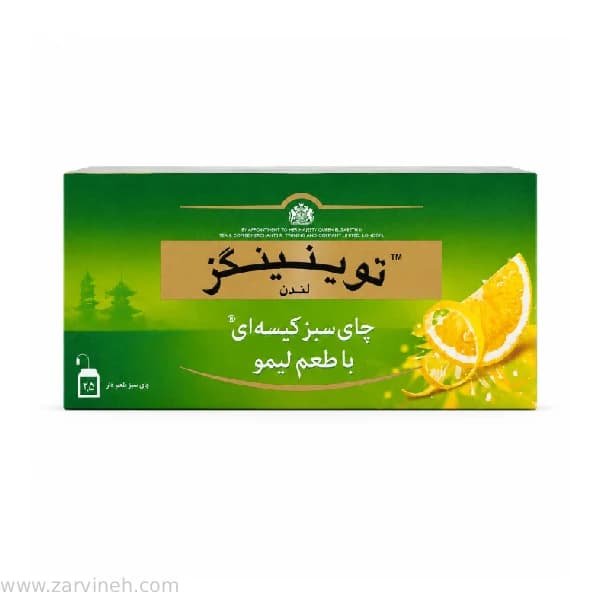 چای سبز توینینگز با طعم لیمو