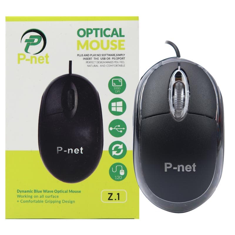 موس سیمی پی نت مدل P-NET Z.1 — تصویر ۷