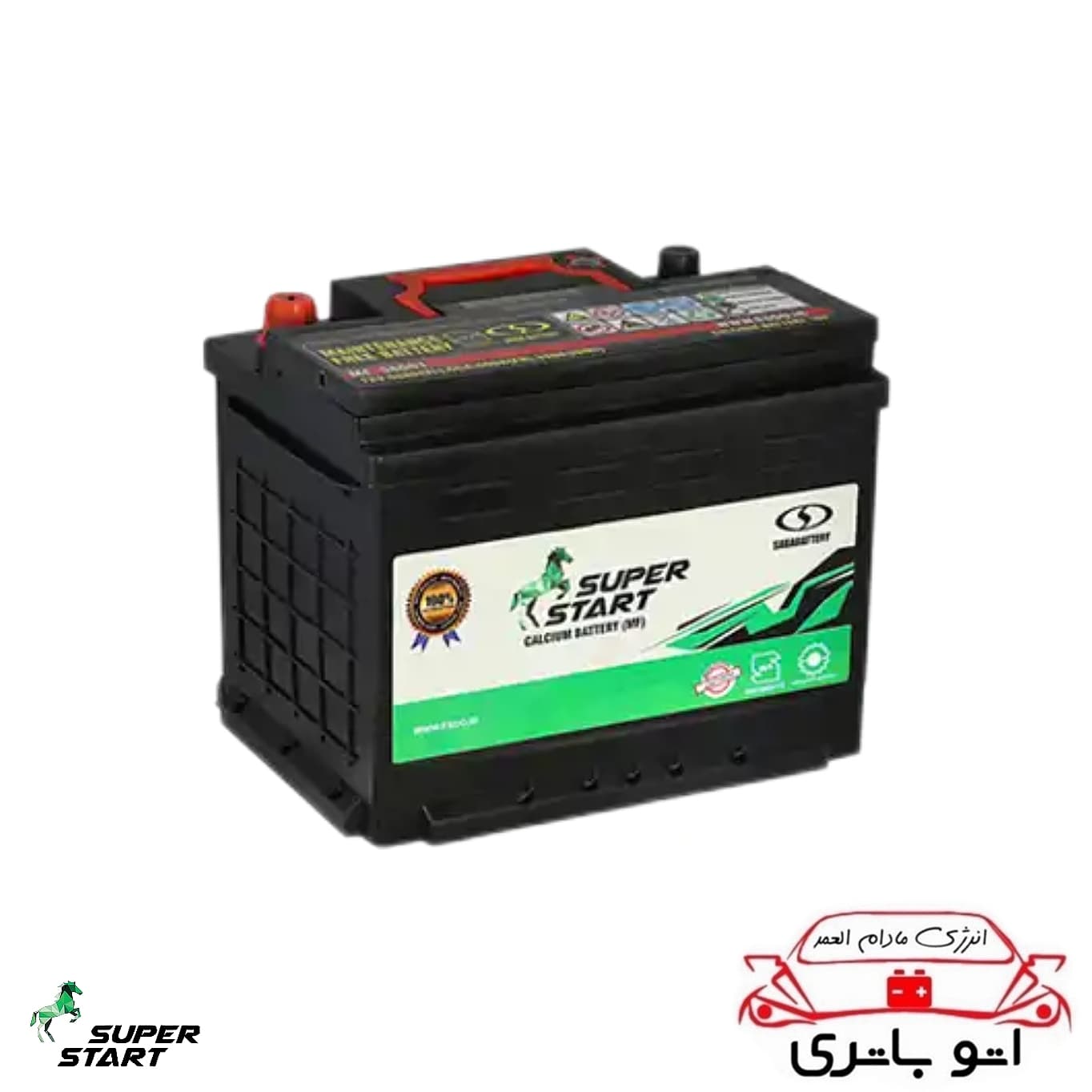 باتری ۶۰ آمپر مخالف سوپر استارت (۶۰۶۹) — تصویر ۵