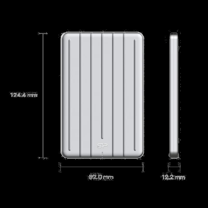 هارد اکسترنال سیلیکون پاور مدل Silicon Power Armor A75 ظرفیت 2 ترابایت — تصویر ۹