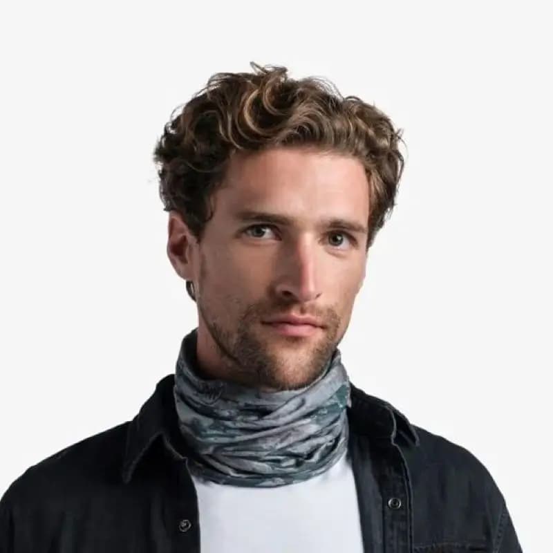 دستمال سر و گردن باف مدل coolnet lazs grey — تصویر ۷