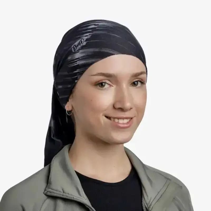 دستمال سر و گردن باف مدل coolnet jaru black — تصویر ۵