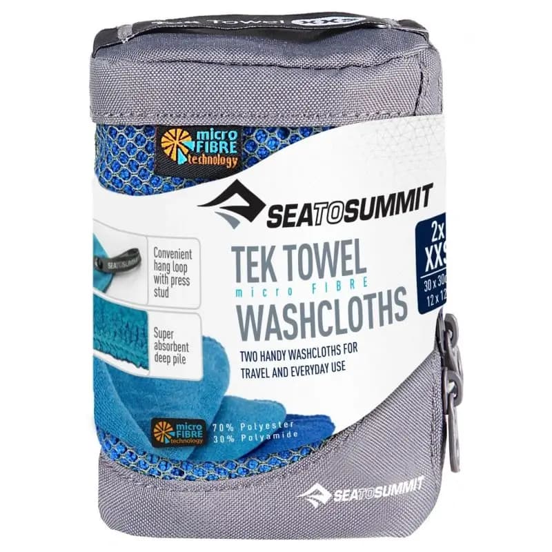حوله سفری سی تو سامیت مدل Tek Towel 2 X WashCloths مجموعه 2 عددی