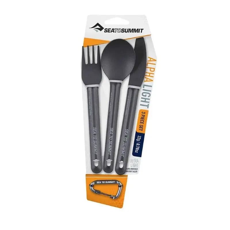 ست قاشق چنگال چاقو و کارابین سی تو سامیت مجموعه 3 عددی مدل Alphalight Cutlery set 3 Pcs — تصویر ۱۰
