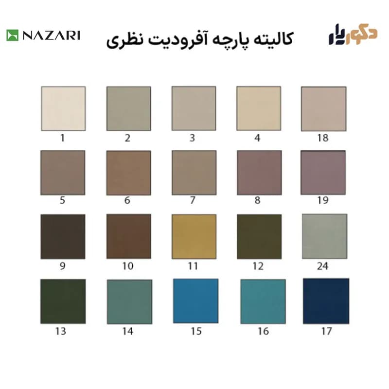 صندلی نظری مدل اوشن کد P466 — تصویر ۵