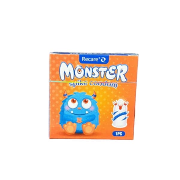 کاندوم فضایی Spike مانستر Monster مدل 040 | بسته 1 عددی وارداتی با کیفیت بالا، طراحی خار دار برای تحریک حداکثری