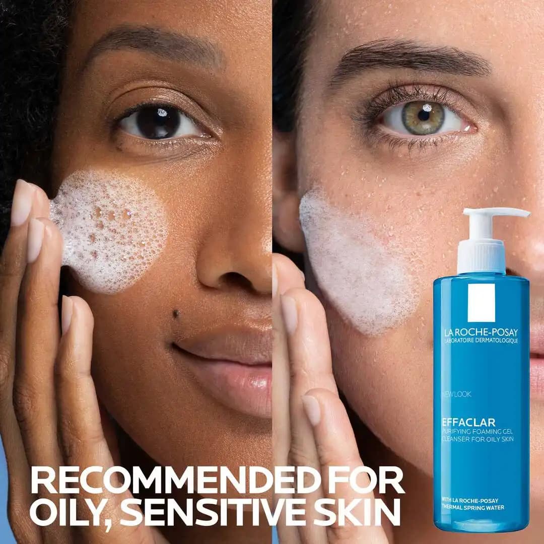 ژل شستشو پوست چرب لاروش پوزای La Roche Posay مدل Effaclar حجم 400 میل — تصویر ۳