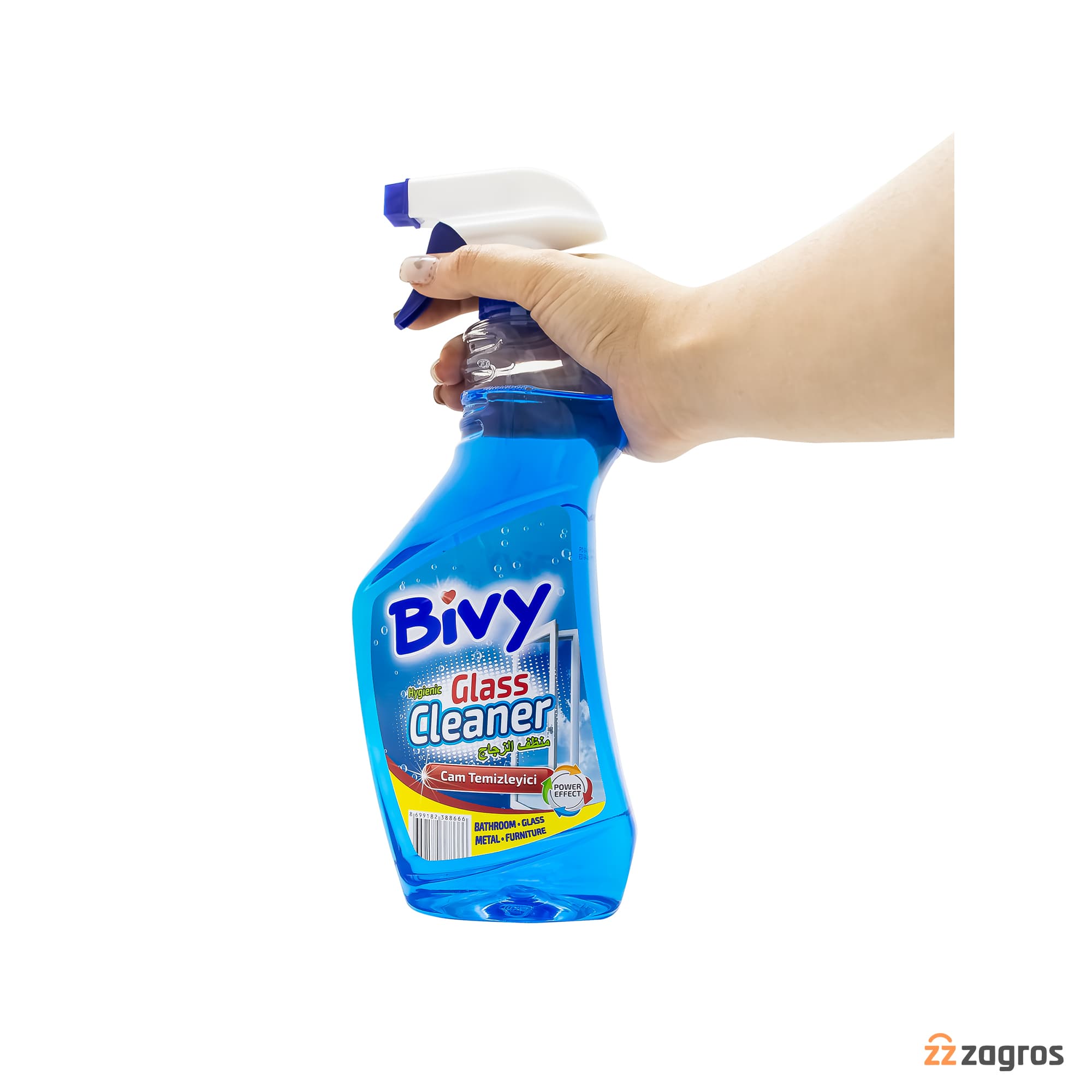 اسپری شیشه پاک کن بیوی 750 میل — تصویر ۵