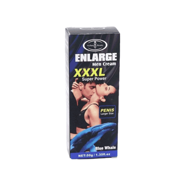 کرم نهنگ آبی XXXL Super Power | حجم-دهنده و بزرگ‌کننده آلت آقایان، تقویت نعوظ، نسخه ۳‌ایکس لارج