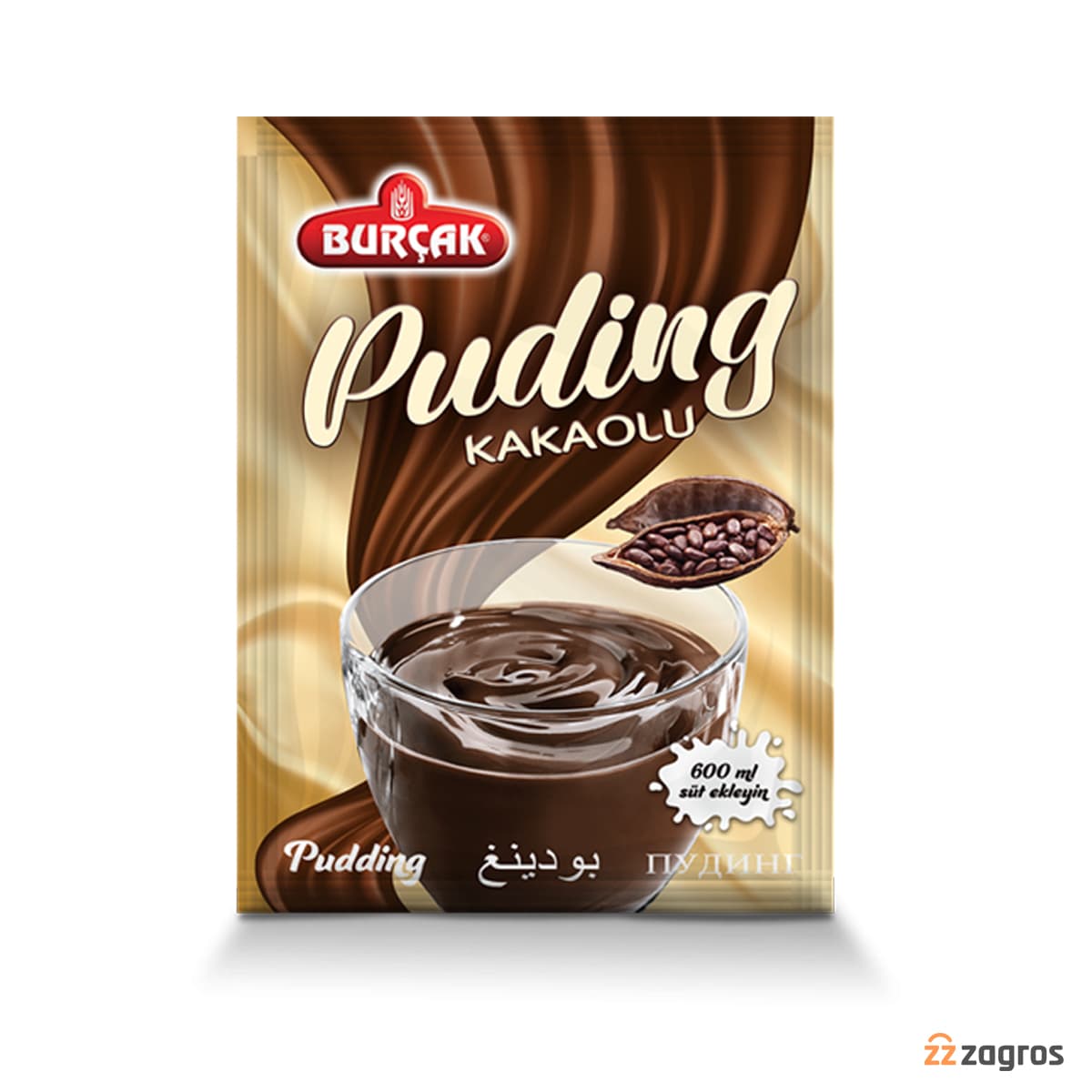 پودینگ کاکائویی بورچاک 100 گرم