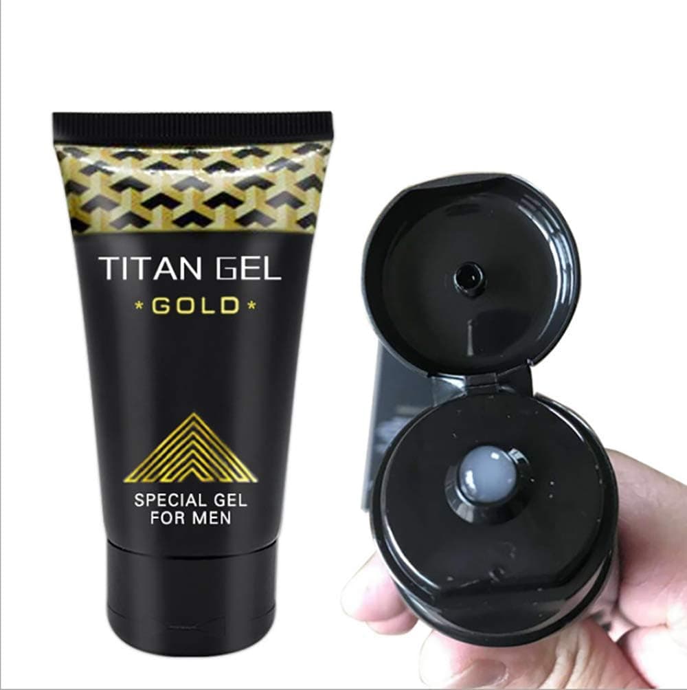 ژل اصل تیتان طلایی Gold | حجم دهنده آلت آقایان ساخت روسیه — تصویر ۸