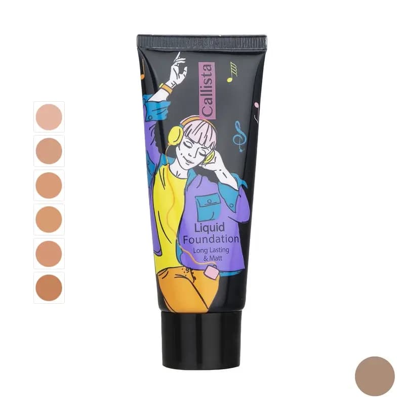 کرم پودر کالیستا مدل Long Lasting And Matt — تصویر ۴