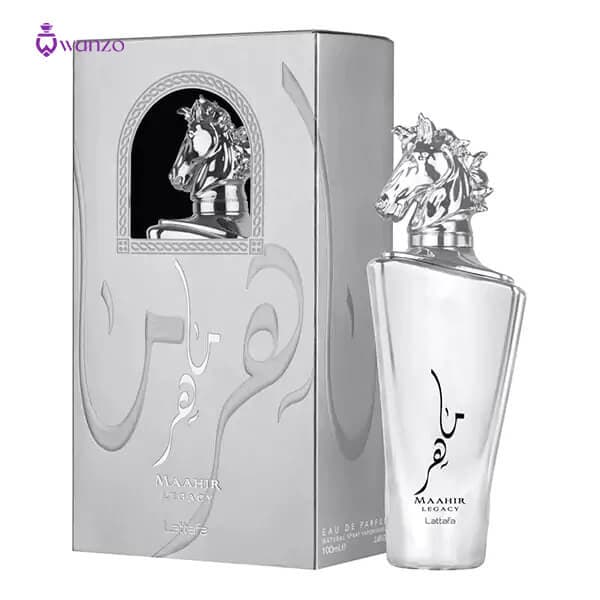 عطر ادکلن لطافه ماهر لگاسی نقره ای | Lattafa Maahir Legacy — تصویر ۷