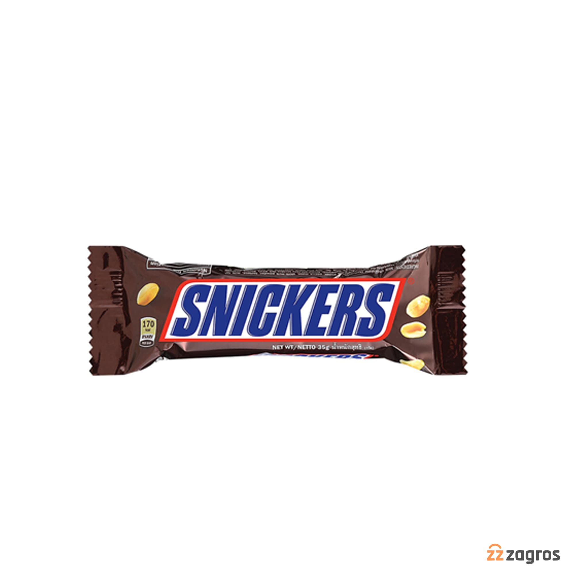 شکلات اسنیکرز SNICKERS وزن 35.5 گرم — تصویر ۲