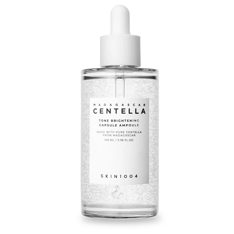 سرم روشن‌کننده سنتلا مدل Tone Brightening | SKIN1004 Madagascar Centella Tone Brightening Capsule Ampoule 100ml