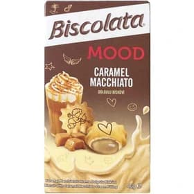 بیسکویت بیسکولاتا Biscolata با مغز کارامل ماکیاتو 40 گرم — تصویر ۵