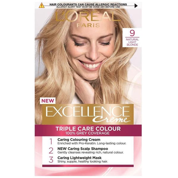 کیت رنگ مو اورآل سری Excellence شماره 9