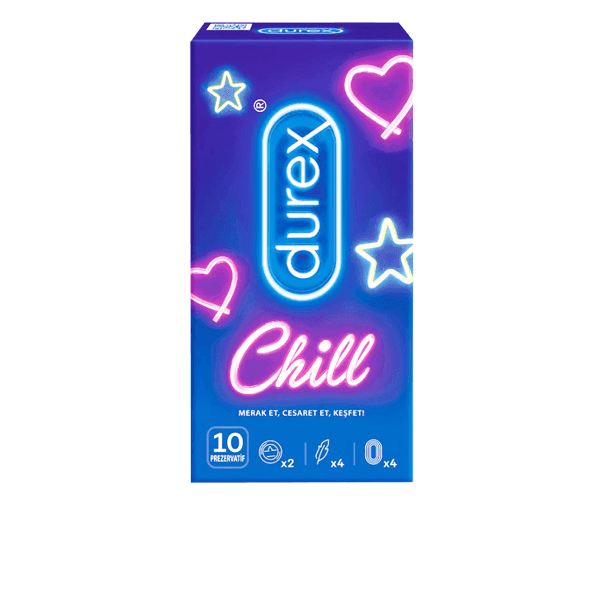 کاندوم دورکس Chill | بسته 10 عددی ایجاد حس خنککننده و روانکنندگی برای تجربهای متفاوت