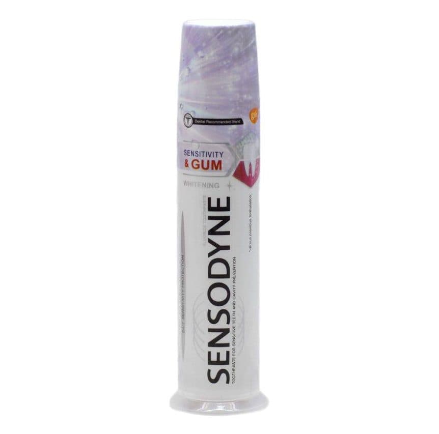 خمیر دندان سفید کننده پمپی سنسوداین سری Sensitivity & Gum حجم 100 میل — تصویر ۸