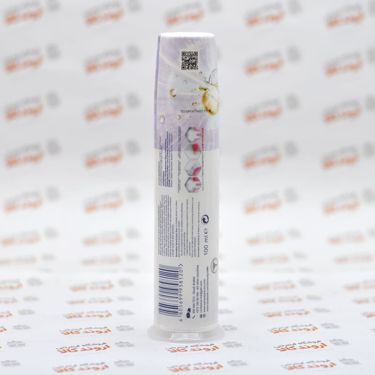 خمیر دندان سفید کننده پمپی سنسوداین سری Sensitivity & Gum حجم 100 میل — تصویر ۱۱