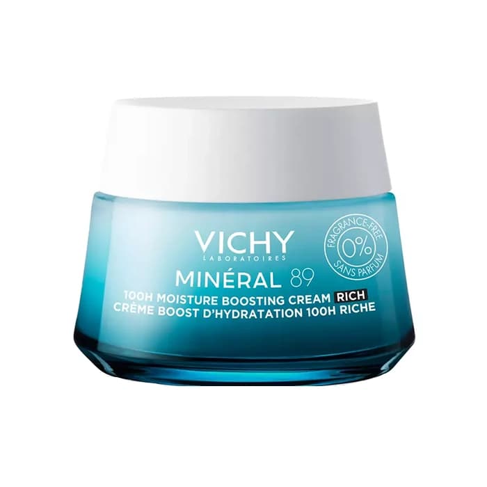 کرم مرطوب کننده ویشی Mineral 89 مناسب پوست خشک و حساس 50 میل — تصویر ۳