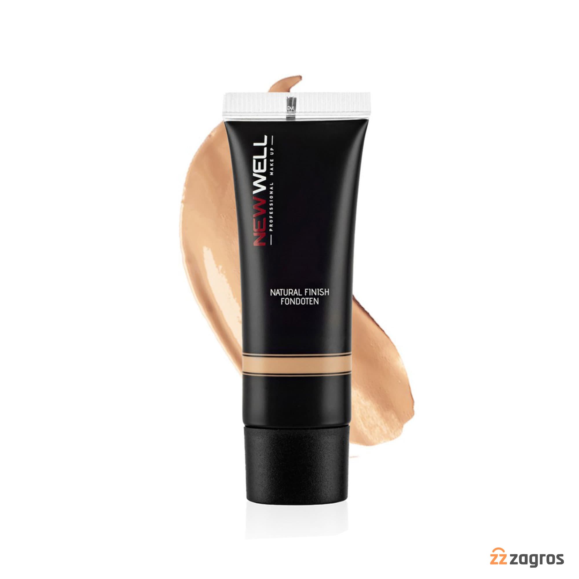 کرم پودر نیوول مدل Natural Finish حجم 30 میل