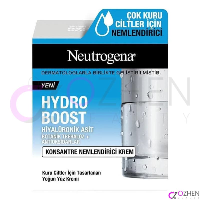 کرم آبرسان نوتروژینا سری Hydro Boost مناسب پوست خشک 50 میل — تصویر ۵