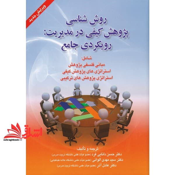 کتاب روش شناسی پژوهش کیفی در مدیریت: رویکردی جامع (ویرایش جدید) شامل: مبانی فلسفی پژوهش، استراتژی های پژوهش کیفی، استراتژی پژوهش های ترکیبی * نام درس دانشگاه پیام نور : روشهای تحقیق در رفتار سازمانی *