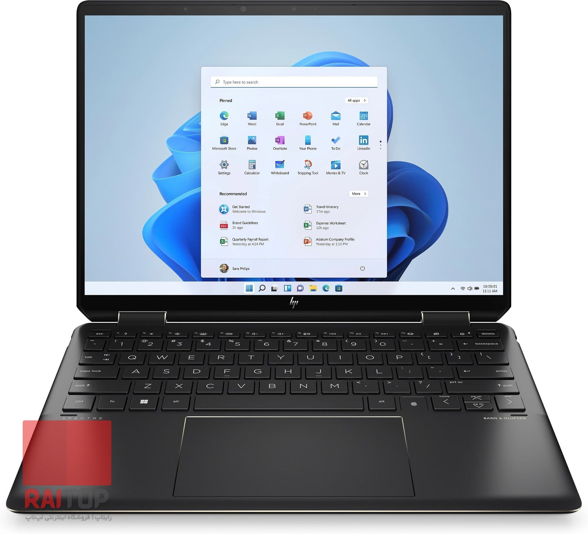 لپ تاپ 2 در 1 HP مدل Spectre x360 14-ef0 12th