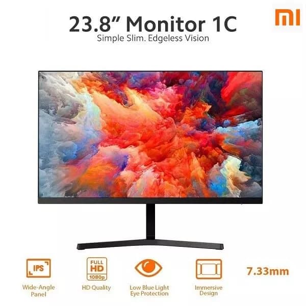 مانیتور 23.8 اینچ شیائومی مدل 1C — تصویر ۷