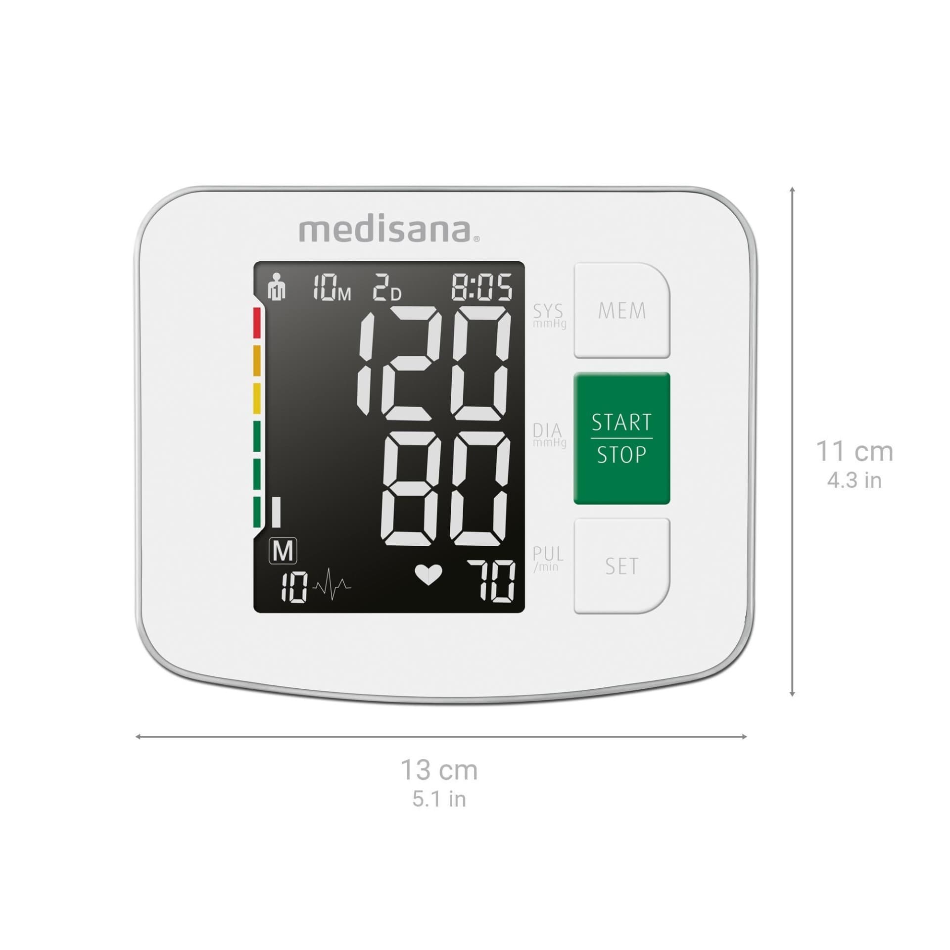 فشار سنج دیجیتال مدیسانا (Medisana) مدل BU 514 با 10 سال گارانتی — تصویر ۴