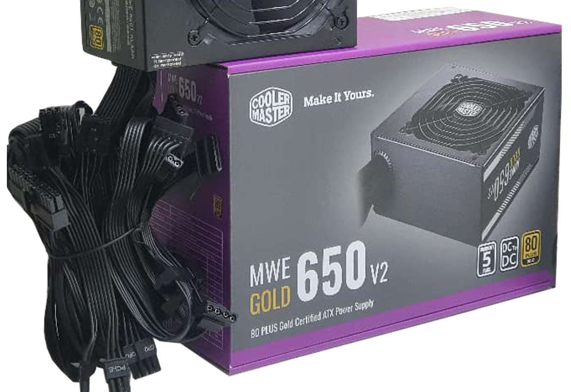 پاور کولرمستر MWE Gold 650 v2 ا Cooler Master MWE