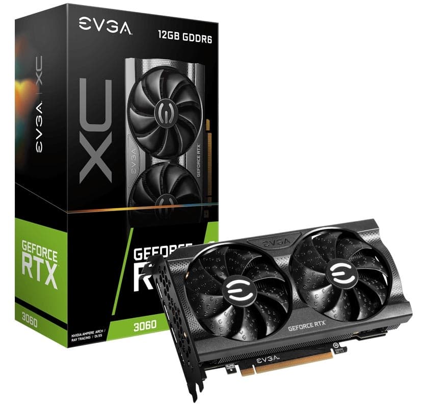 کارت گرافیک EVGA GeForce RTX 3060 XC GAMING