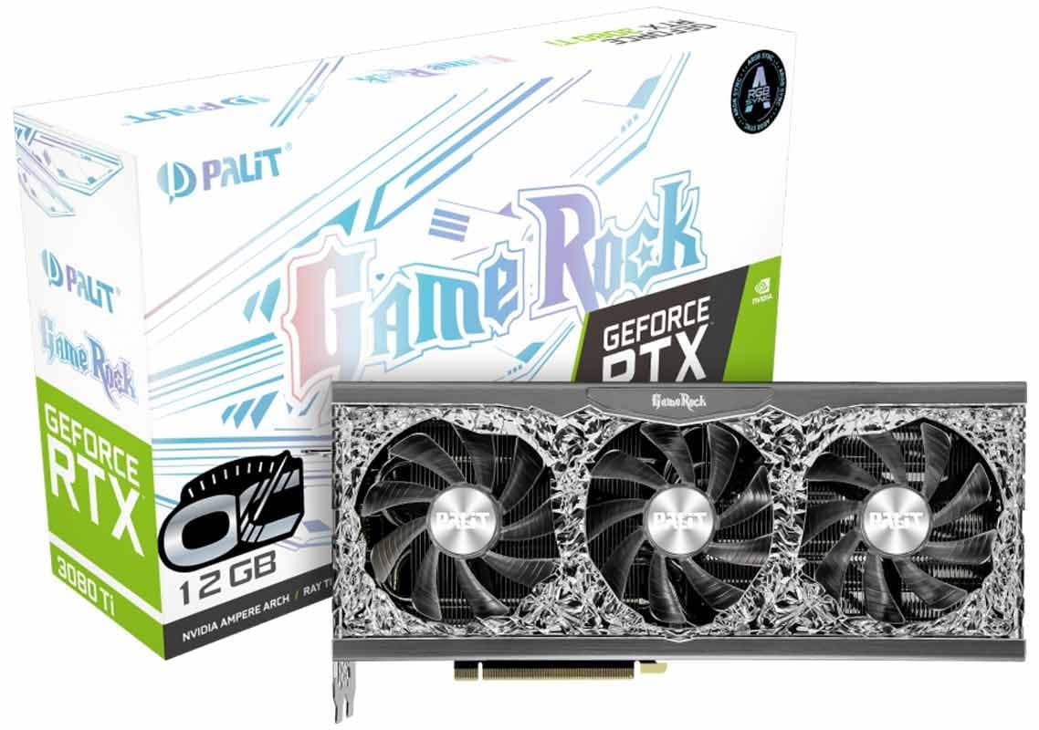 کارت گرافیک پالت RTX 3080 Ti GameRock OC 12GB