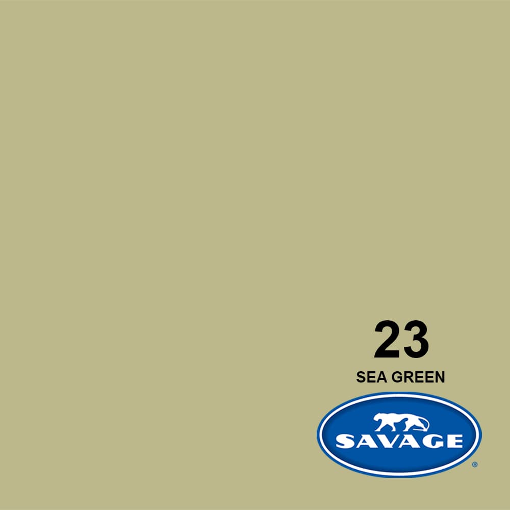 فون کاغذی سبز دریایی SAVAGE Widetone #23 Sea Green